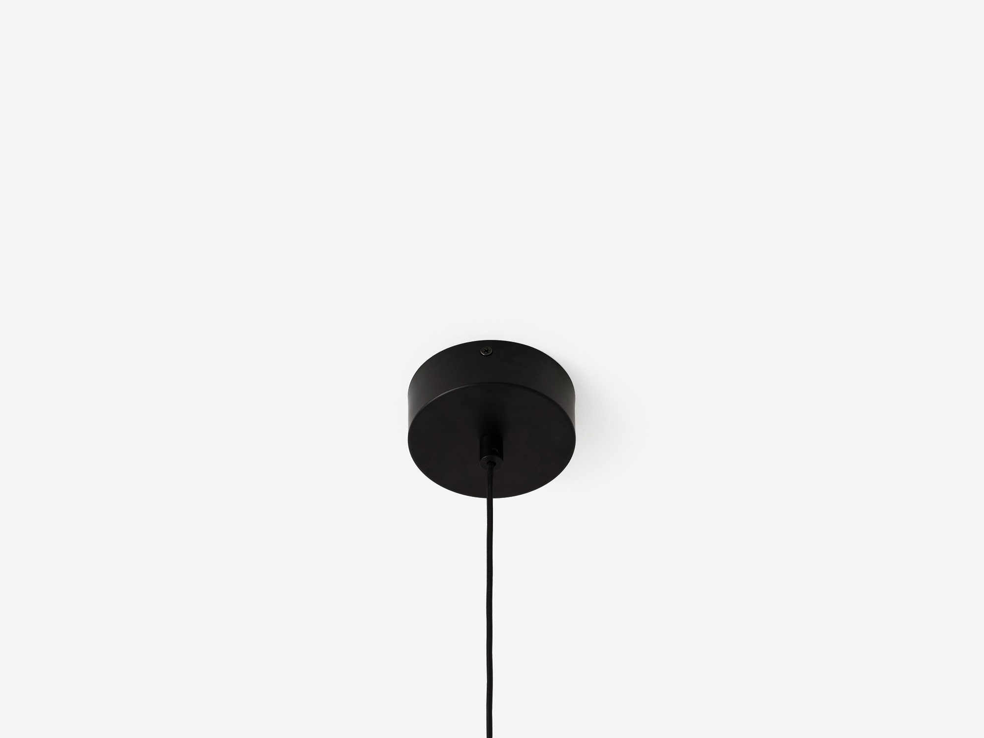Detail view of the row pendant lighting cover